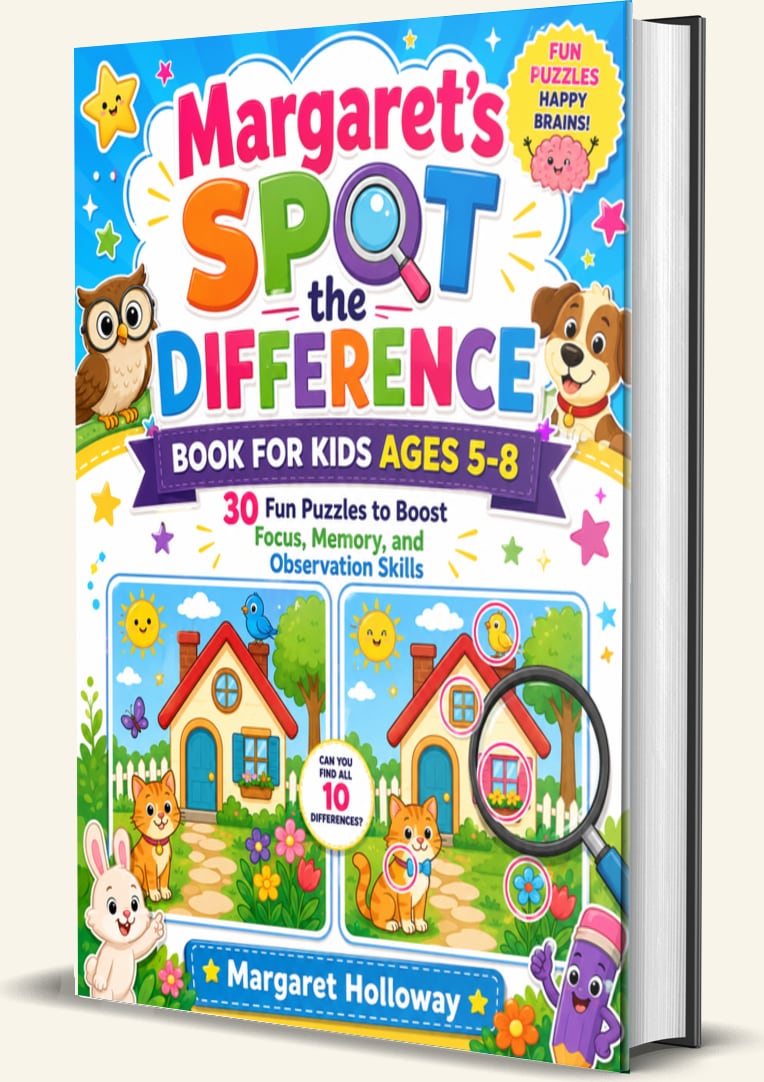 Cover of Margaret's Spot the Difference, enlarged